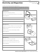 Electricity And Magnetism Physics Worksheet