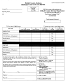 Form Cdst-01 - Monthly Sales & Use Tax Report - Dekalb County, Alabama