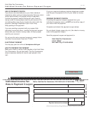 Form Tc-547 - Individual Income Tax Return Payment Coupon