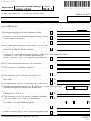 Form Bi-473 - Vermont Partnership/limited Liability Company Schedule