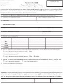 Form Ct-8508 - Request For Waiver From Filing Informational Returns Electronically