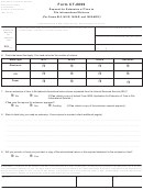Form Ct-8809 - Request For Extension Of Time To File Informational Returns