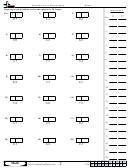 Introduction To Regrouping - Math Worksheet With Answers