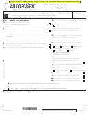 Form Il-1065-x - Amended Partnership Replacement Tax Return - 2011