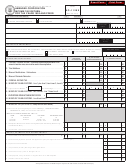 Form Mo-1120x - Amended Corporation Income Tax Return - For Tax Years 1992 And Prior