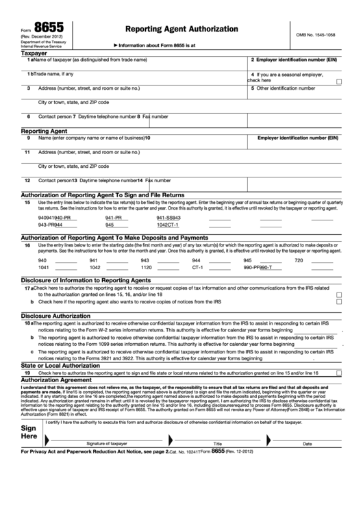 fillable-form-8655-reporting-agent-authorization-printable-pdf-download