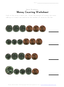 Money Counting Worksheet