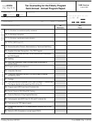 Form 8654 - Tax Counseling For The Elderly Program Semi-annual / Annual Program Report
