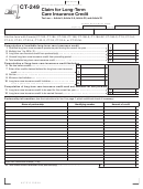 Fillable Form Ct-249 - Claim For Long-Term Care Insurance Credit - 2011 Printable pdf