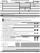 Fillable Form 1040-C - U.s. Departing Alien Income Tax Return - 2012 Printable pdf
