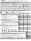 Form 1040x - Amended U.s. Individual Income Tax Return