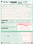 Form It 1040 - Individual Income Tax Return - 2013