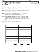 Graphing Electromagnet Results Physics Worksheet