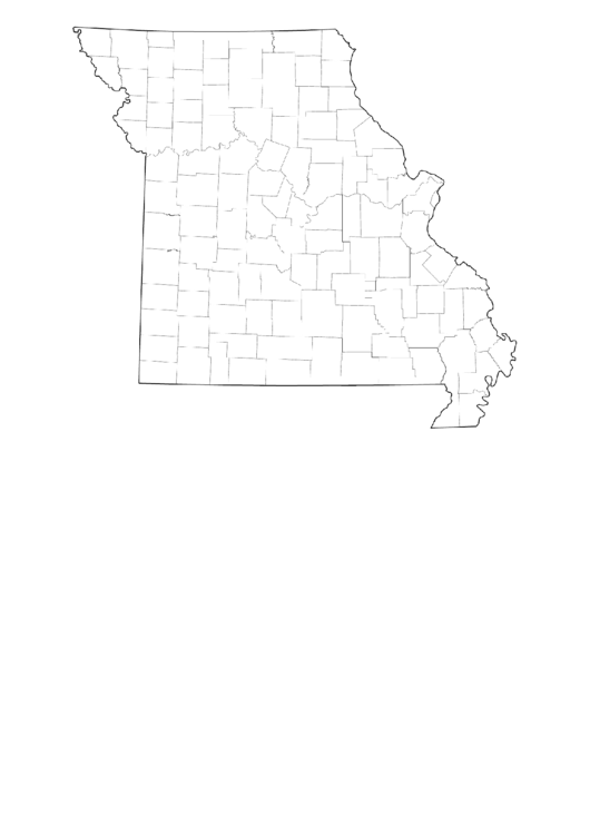 Adult Coloring Pages: Missouri Printable pdf