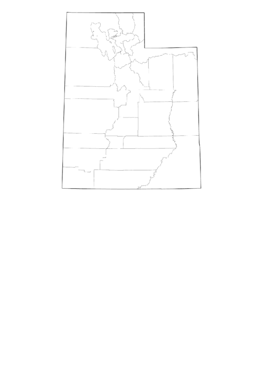 Adult Coloring Pages: Utah Printable pdf