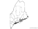 Adult Coloring Pages: Maine