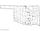 Adult Coloring Pages: Oklahoma