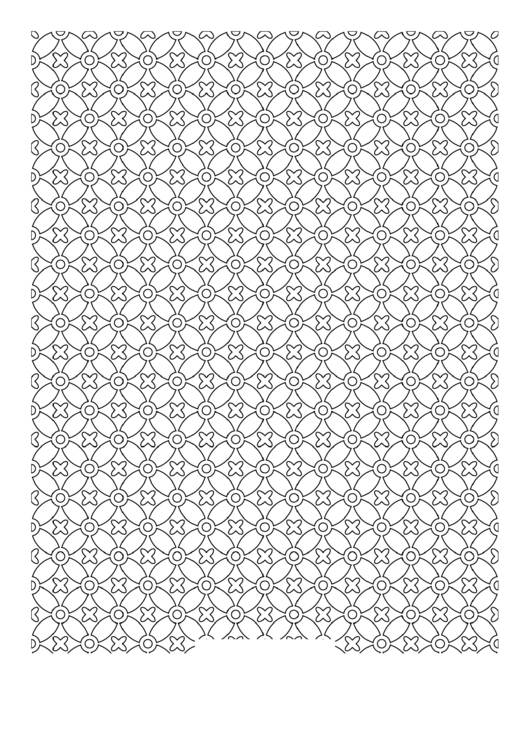 Crosshatch Adult Coloring Page Printable pdf