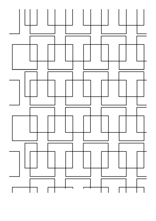 Adult Coloring Pages: Square Set Printable pdf