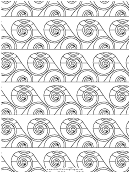 Adult Coloring Pages: Undulating