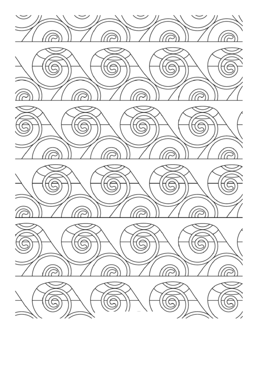 Adult Coloring Pages: Undulating Printable pdf