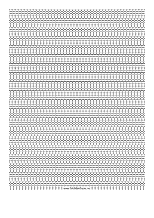 Horizontal Circles Pattern Block Templates Printable pdf