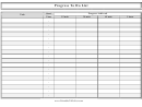 Progress To Do List With Tasks
