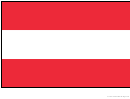 Austria Flag Template