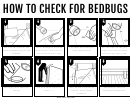How To Check For Bedbugs