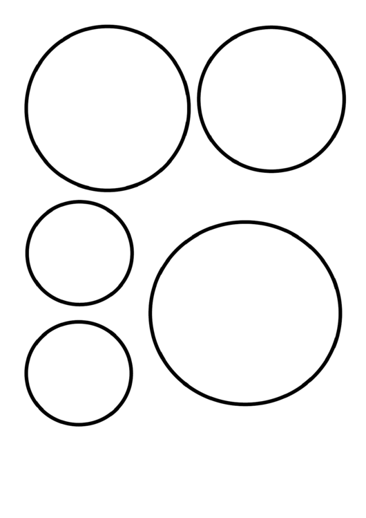 Circle Templates Printable Pdf Download