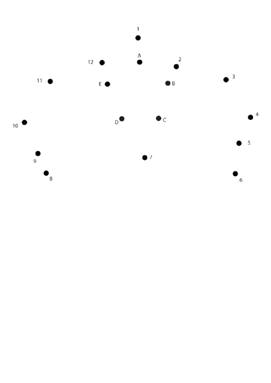 Police Hat Dot-To-Dot Sheet Printable pdf