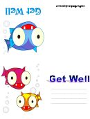 Get Well Fish Card
