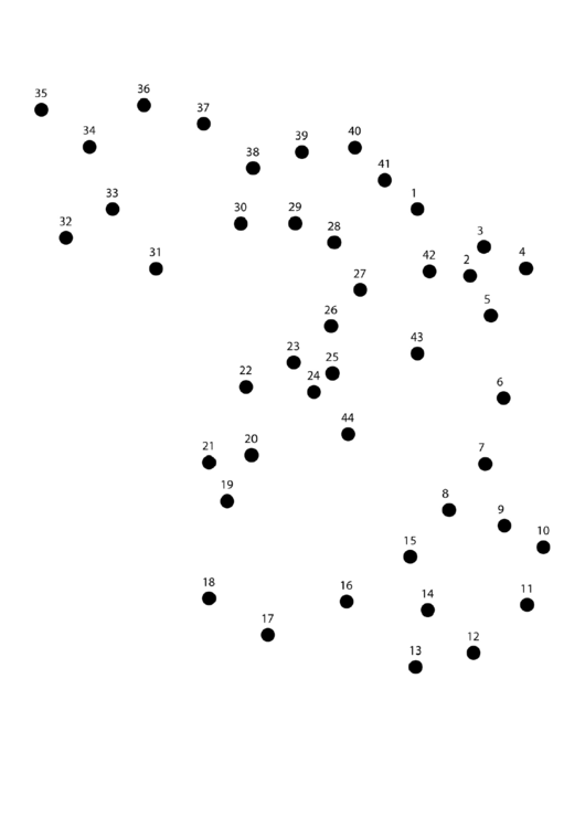 Koi Fish Dot-To-Dot Sheet Printable pdf
