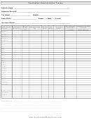 Vaccination Administration Tracker Template