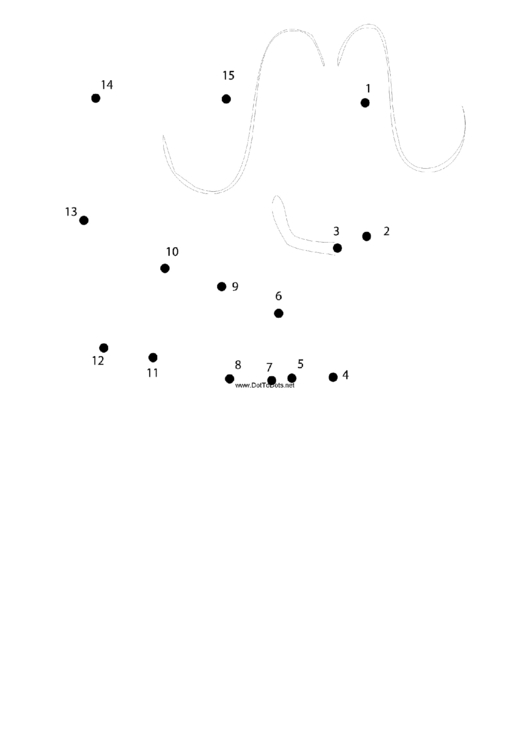 Buffalo Dot-To-Dot Sheet Printable pdf