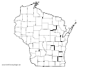 Adult Coloring Pages: Wisconsin