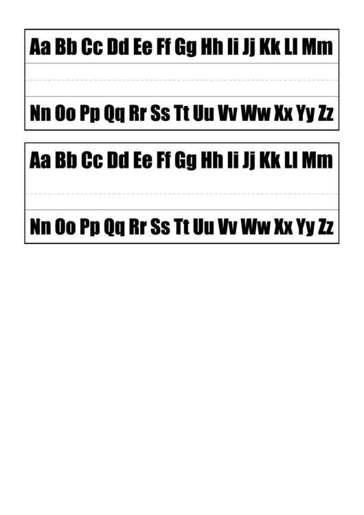 Desk Tag Alphabet Printable pdf