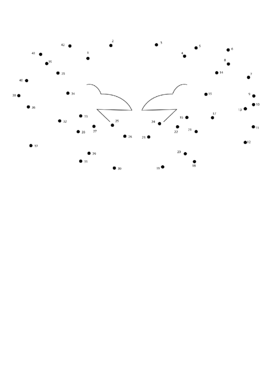 Crab Dot-To-Dot Sheet Printable pdf