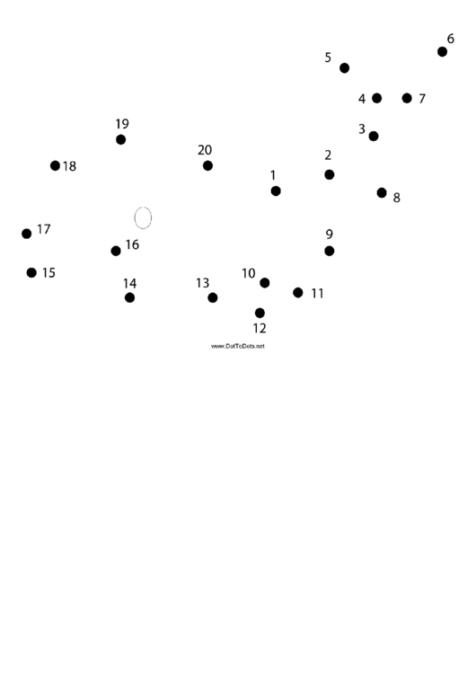 Whale Dot-To-Dot Sheet Printable pdf