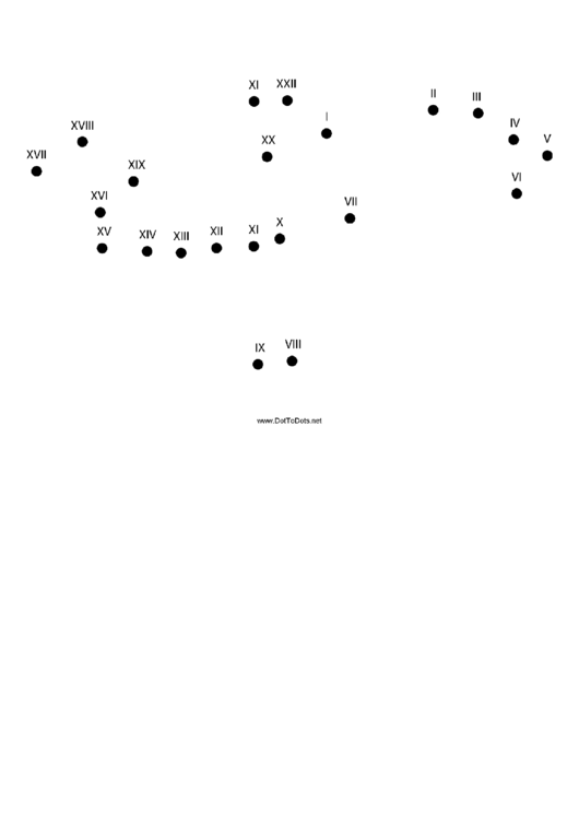 Flying Airplane Dot-To-Dot Sheet Printable pdf