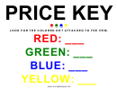 Price Key Sign