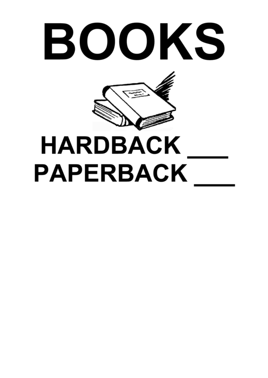 Books Sale Sign Printable pdf