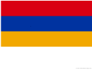 Armenia Flag Template