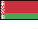 Belarus Flag Template