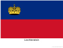Liechtenstein Flag Template
