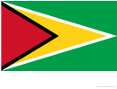 Guyana Flag Template
