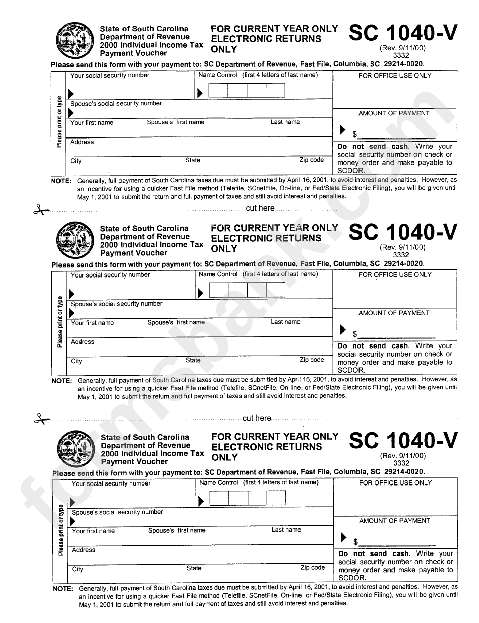 Form 1040 V Payment Voucher Payment 2021 Tax Forms 1040 Printable