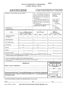 Form C-5 - Adjustment Report