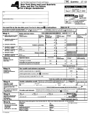 Form St-102 - New York State And Local Quaerterly Sales And Use Tax Return For A Single Jurisdication