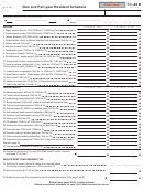 Form Tc-40b - Non And Part-year Resident Schedule